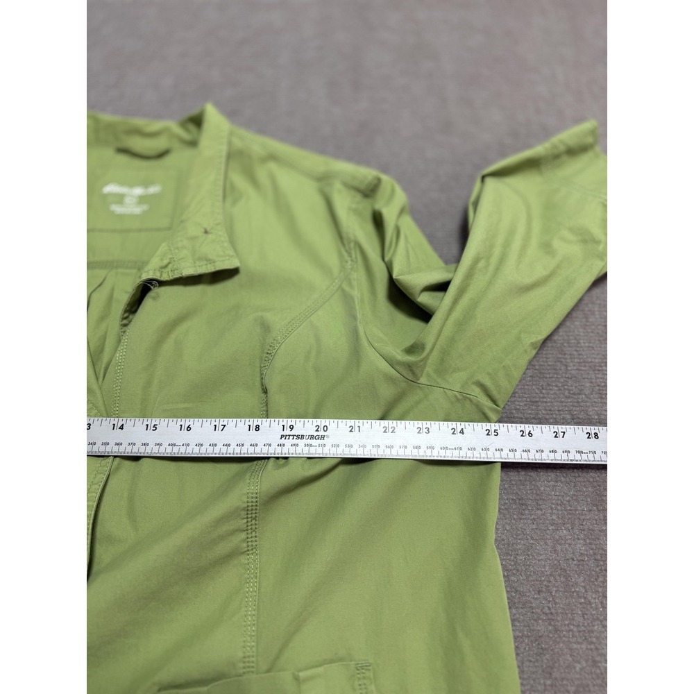 Eddie Bauer Jacket Womens XXL Green Cotton Button Front 3/4 Sleeve Casual - Picture 6 of 12